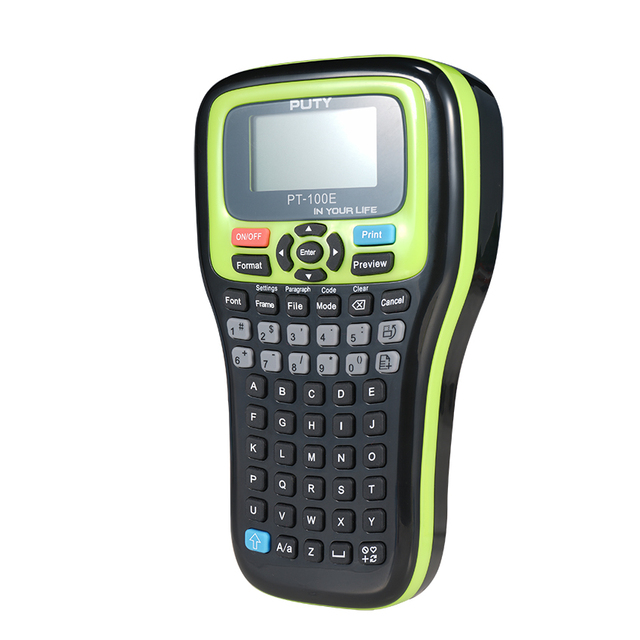 Auto-Cutting Portable Thermal Transfer Label Printer 180dpi 15mm/s Indoor Use Max Paper 12mm in Stock