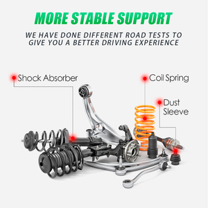 สปริงรถยนต์ระบบลดเสียงรบกวนประสิทธิภาพสูงสำหรับ B458-34-011A MAZDA Familia <span class=keywords><strong>BG</strong></span> - Product Image 6