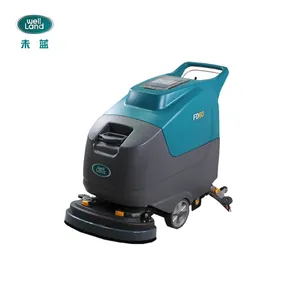 Floor Cleaning Machine WELL LAND FD60 Battery Power Floor Walk Behind Floor Scrubber Cleaning Machine