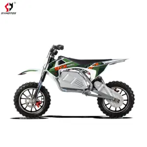 Symotos Kbe 350W Nominale Power 10/10 Pit Bike Mini Moto Cross 2 Takt 49cc Pocket Crossmotor Voor Kinderen