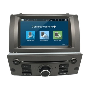 Autoradio Android Lecteur Multimédia Stéréo <span class=keywords><strong>Peugeot</strong></span> <span class=keywords><strong>407</strong></span> 2004-2010 TV DSP GPS Intégré Double Din DAB+DVR - Product Image 1