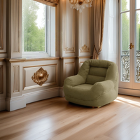 Canapé-lit nuage confortable et moderne pour salon, fauteuil simple de luxe compressé pour chambre à coucher
