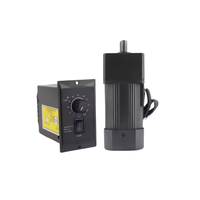 Motorreductor de CA de 140W 220V con control de velocidad reversible, 5RK140RGU-CF, alto par, reductor pequeño, eficiencia IE3, montaje con brida
