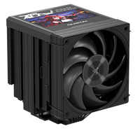 Refroidisseur de processeur FEZCOOL AV770 à 7 caloducs, double tour, silencieux, compatible avec toutes les plateformes, refroidisseur d'air avec écran LCD
