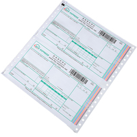 Papier non carbonisé NCR multi-couches, couleurs personnalisées, Note d'expédition, code-barres, courrier, impression de reçus, facture de transport Air Express