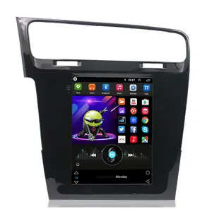 Autoradio Android 9.7 ", lecteur DVD vidéo multimédia pour Volkswagen VW Golf 7 2014-2018, 4G, WIFI, Carplay, GPS, 2din, Audio stéréo