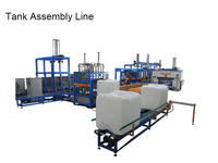 Nouvelle ligne de production de machines de pliage et de soudage automatiques pour cages IBC avec commande PLC en acier inoxydable