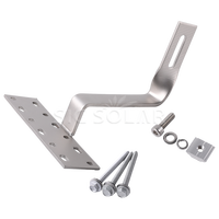Système de fixation de tuiles torsadées pour panneaux solaires – Structure de montage solaire pour toiture – Crochet de fixation pour panneaux solaires