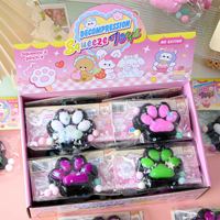 Jouet anti-stress RXS TPR Patte de chat Taba Squishy - 7,5x6,5cm, doux et compressible, pour les enfants de 5 ans et plus