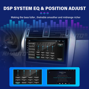 Reproductor de Radio para Auto Android 10 para Toyota Corolla E140 E150 2006 2007-2013 Multimedia Video CarPlay 2din con Navegación GPS 4G - Product Image 5