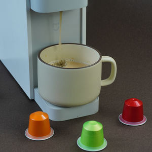 Wegwerp Aluminiumfolie Koffiecapsules Met Deksel Koffiemachine Specifiek Zakelijk En Draagbaar Aanpasbaar Koffietheegereedschap - Product Image 5