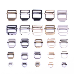 Dwdp kim loại Thang khóa đôi kim vành đai khóa quần dây đeo trượt kim loại khóa - Product Image 4