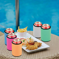 Porte-bouteille isotherme en néoprène imperméable avec logo personnalisé imprimé pour boissons en plein air