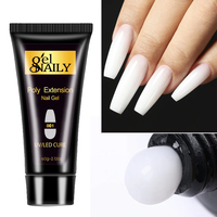 Fournisseur de Gel Poly Acryl Marque Privée Professionnelle 30 Couleurs Échantillons Gratuits Gel d'Extension UV Poly Nail