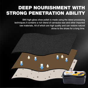 Brosse portable OEM pour le cirage des chaussures d'<span class=keywords><strong>hôtel</strong></span>, outil de polissage éponge pour chaussures en cuir instantané à prix de gros pour la maison ou le bureau - Product Image 4