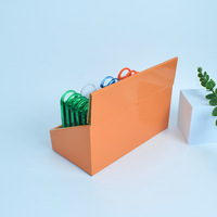 Boîte de présentation pliable personnalisée pour coupe-cigares, impression de logo sur mesure, utilisation en supermarché, papier couché, carton ondulé, intérieur en EVA