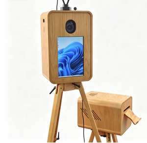 ตู้ถ่ายรูป Oak ดีไซน์จอคู่ (18.5 นิ้ว + 14 นิ้ว) พร้อมลำโพง <span class=keywords><strong>Marshall</strong></span>; ไม่ต้องติดตั้ง iPad - Product Image 2