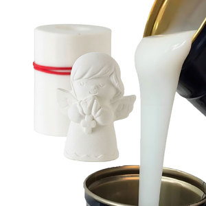 Silicona Líquida de Dos Componentes para Hacer Moldes de Yeso, Silicona Líquida RTV2 de Curado con Estaño, Materia Prima de Silicona - Product Image 5