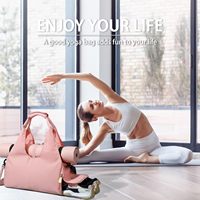 Tas Yoga Ringan dengan Tali Yoga, Tas Jinjing Olahraga Yoga untuk Gym