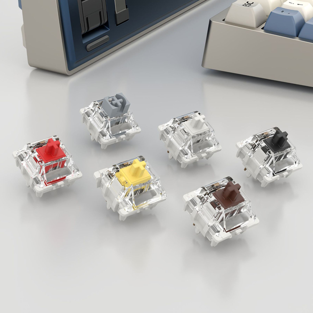 Gateron G Pro 3.0 Mechanical Switch Transparency Cover Tactile Linear DIY Keyboard Gateron Switches