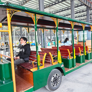 Véhicule de tourisme extérieur en fibre de verre et métal pour 14 passagers, certifié CE, idéal pour les écoles, centres commerciaux et sites touristiques - Product Image 3