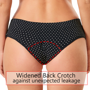 All'ingrosso Dot donna 4 strati di biancheria intima fisiologica cotone riutilizzabile biancheria intima mestruale mutandine <span class=keywords><strong>senza</strong></span> assorbenti igienici - Product Image 2