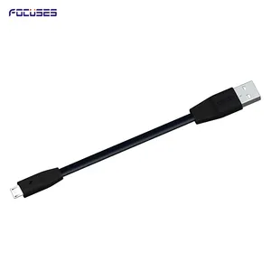 For power bank use colorful ultra thin flat micro usb charging cable