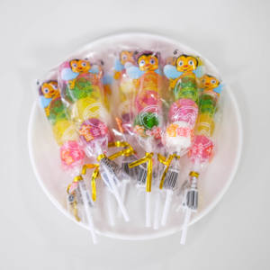 Chewy <span class=keywords><strong>Gummy</strong></span> Lollipops Verschiedene fruchtige Aromen Kids Party begünstigt Süßigkeiten aus Zucker Meiyijia Food 1 Jahr Haltbarkeit - Product Image 3