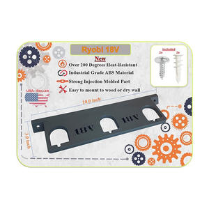 18V Battery Holder For Ryobi Electric <b>Tools</b> Standard Battery ABS Material Home Use - Product Image 3