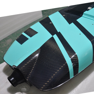 Tabla de Surf Eléctrica de Fibra de Carbono Ligera Antideslizante de 16 Pulgadas o Más para Principiantes Unisex con Control Remoto, Hélices, Aletas y Batería - Product Image 2