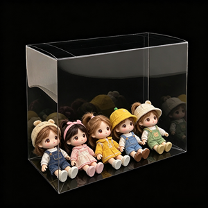 <span class=keywords><strong>Boîte</strong></span> d'emballage en <span class=keywords><strong>plastique</strong></span> PET transparente de 4 pouces (0,35 mm) recyclable en gros pour protecteur Funko Pop pour figurine d'<span class=keywords><strong>action</strong></span> - Product Image 1