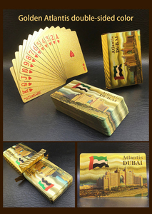 Bán buôn vật liệu mới tùy chỉnh món quà Trump thẻ vàng lá Pet nhựa chơi thẻ với Trump hình ảnh nhựa chơi thẻ - Product Image 6