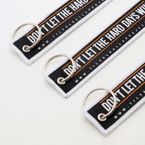 Porte-clés brodé personnalisé avec citation inspirante pour les collectes de fonds des organisations caritatives et les événements de sensibilisation à la santé mentale - Product Image 2