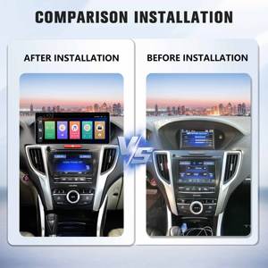 Reproductor Multimedia con Pantalla Táctil de 12.3 Pulgadas, Navegación GPS, Carplay Inalámbrico, Radio Estéreo para Automóvil Android para Honda Acura TLX 2015-2020 - Product Image 2