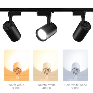 Mini Faretto LED da 12W ad Alta Luminosità per Sistema a Binario Magnetico, Testa da Soffitto con Corpo in Alluminio, Apparecchi di Illuminazione a Binario, Faretto LED a Binario - Product Image 6
