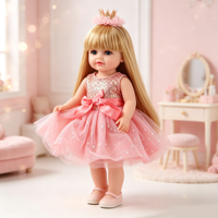 Poupées Reborn Réalistes MSYO Fashion de 22 Pouces, Modèle Bébé en Vinyle Souple, Vêtements pour Filles, Cadeaux de Bienvenue, Durables et Faits à la Main
