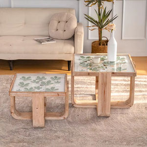 Tavolino <span class=keywords><strong>da</strong></span> caffè in legno per casa, - Product Image 1