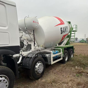 Sany/Howo 12m3 Offre Spéciale utilisé ciment bétonnière camion pompe véhicule à prix compétitif - Product Image 2