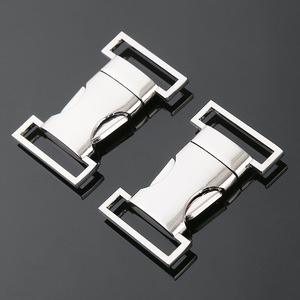 Hebillas Metálicas Q334 de 25 mm, Cierres Resistentes para Bolsos y Accesorios de Ropa - Product Image 2