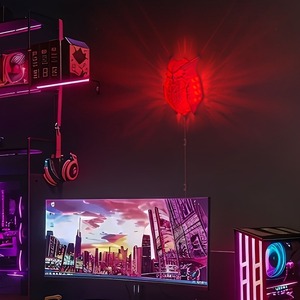 Lámpara de Pared con Forma de Búho y Águila, Proyector Moderno con Luz RGB, Diseño Creativo, Iluminación Animal en 3D, Decoración para Halloween y Navidad - Product Image 2