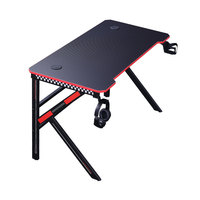 Escritorio para Computadora Dechuan en Oferta, Escritorio para Juegos con Luces LED, Mesa para PC y Laptop en Forma de K
