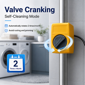 Sistema Intelligente di Rilevamento Perdite d'Acqua Tuya WiFi con Valvola di Interruzione Automatica dell'Acqua e Modbus RS485 <span class=keywords><strong>per</strong></span> Casa - Product Image 6