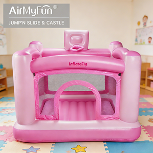 Château <span class=keywords><strong>gonflable</strong></span> rose en PVC pour enfants, directement de l'usine, château de saut <span class=keywords><strong>gonflable</strong></span>, combo château <span class=keywords><strong>gonflable</strong></span> - Product Image 5