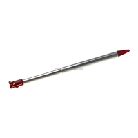 Stylos Tactiles Métalliques Télescopiques Réglables pour Console de Jeux 3DS, Stylo Tactile pour Écran Tactile Métallique