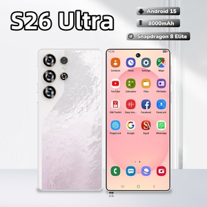 Smartphone S26 Ultra 5G con Baterí<span class=keywords><strong>a</strong></span> <span class=keywords><strong>de</strong></span> Más <span class=keywords><strong>de</strong></span> 8000 mAh, Cámara <span class=keywords><strong>de</strong></span> 108MP, Deca Core, Carga Inalámbrica, HD <span class=keywords><strong>Español</strong></span>, 16GB+1TB, Multi Plug - Product Image 1