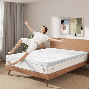 Colchón de espuma viscoelástica de Gel suave de flujo de aire ventilado de doble capa de 2 pulgadas - Product Image 6