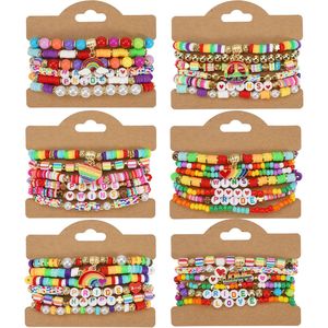 Bán Buôn Phong Cách Mới Bohemian Tình Yêu Mặt Dây Chuyền Nhiều Lớp Vòng Đeo Tay Hình Trái Tim Mô Hình Nhà Máy Hợp Kim Vòng Đeo Tay Quyến Rũ - Product Image 1