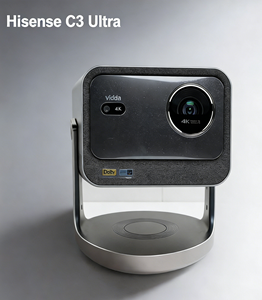 โปรเจคเตอร์พกพาอัจฉริยะ Hisense Vidda C3 Ultra รุ่นใหม่ ปี 2026 ความสว่าง 3200lm 4K UHD เทคโนโลยีเลเซอร์สามสี DLP 3D ระบบปฏิบัติการ <span class=keywords><strong>Android</strong></span> 11 รุ่น C3 Pro C3s Proyector - Product Image 3