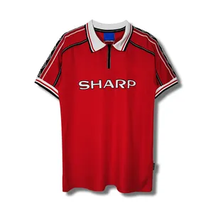 Uniforme del equipo del club Entrenamiento Camiseta de fútbol vintage Ropa deportiva Ropa de fútbol para hombres Camiseta de fútbol retro personalizada