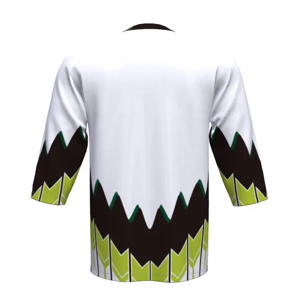Personalizado mais recente Design campo hóquei Jersey Sublimação bordado em branco Lacrosse Jersey